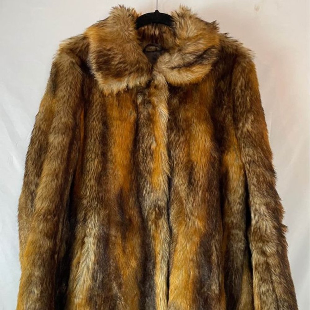 Guess faux fur coat jacket